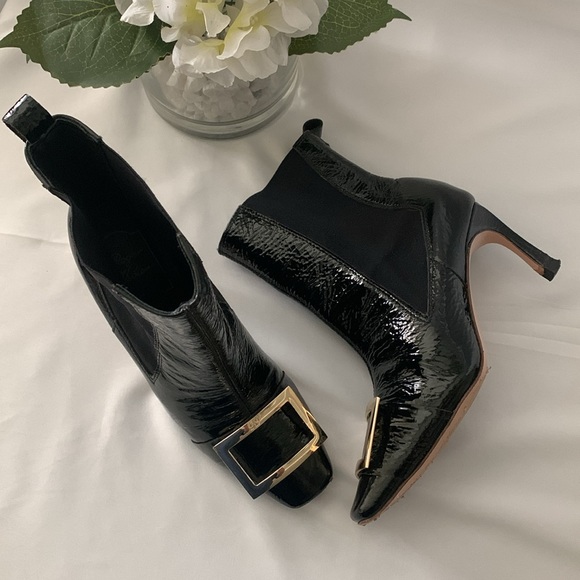 ROGER VIVIER Trompette Chelsea Booties - Picture 16 of 16